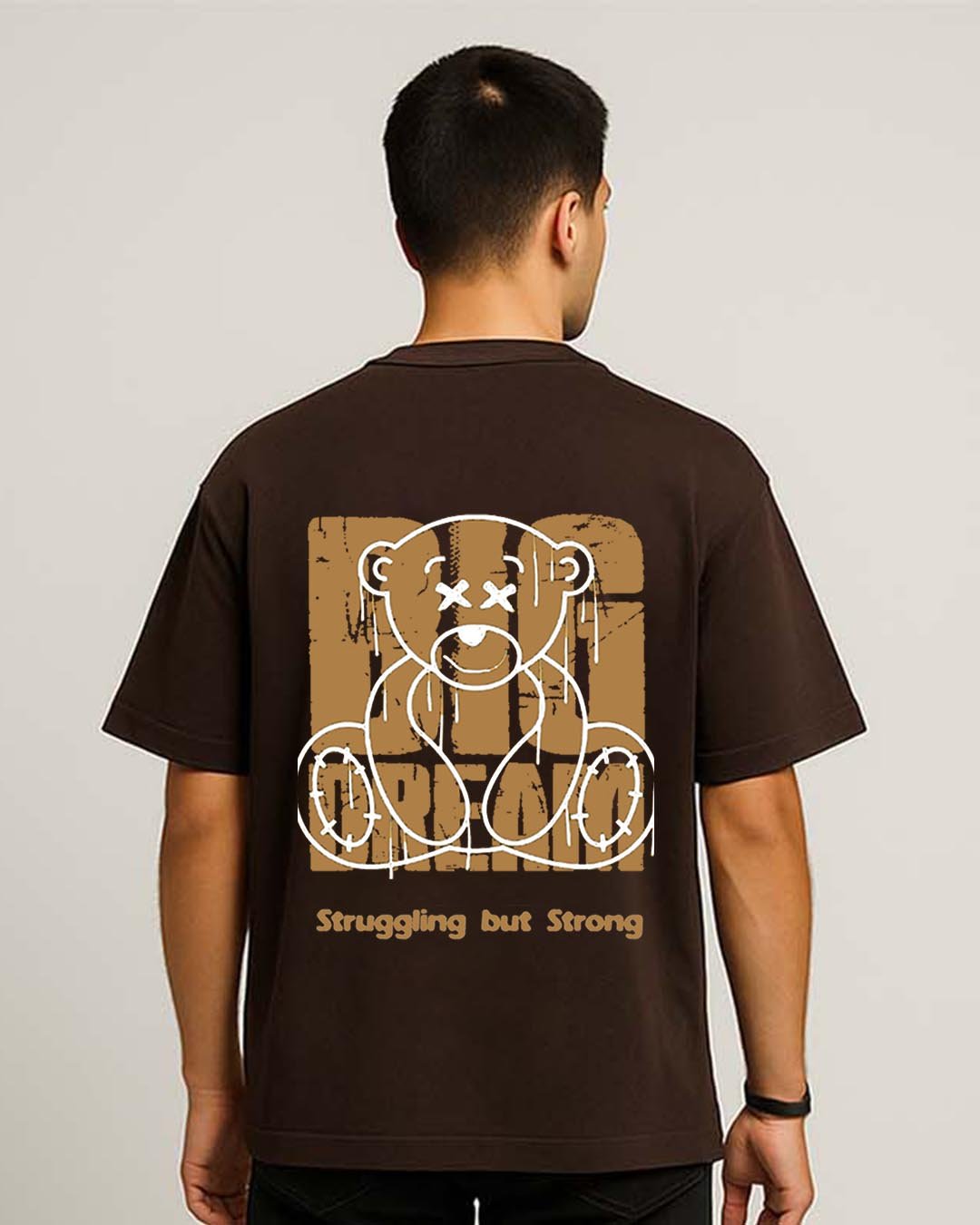 Big Dream graphic oversize T-shirt - Image 2